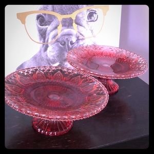 Decorative glass stand